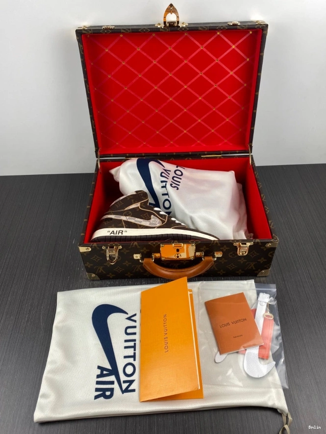 Bmlin shoes LV 1 OFF-WHITE Air Jordan x 0808